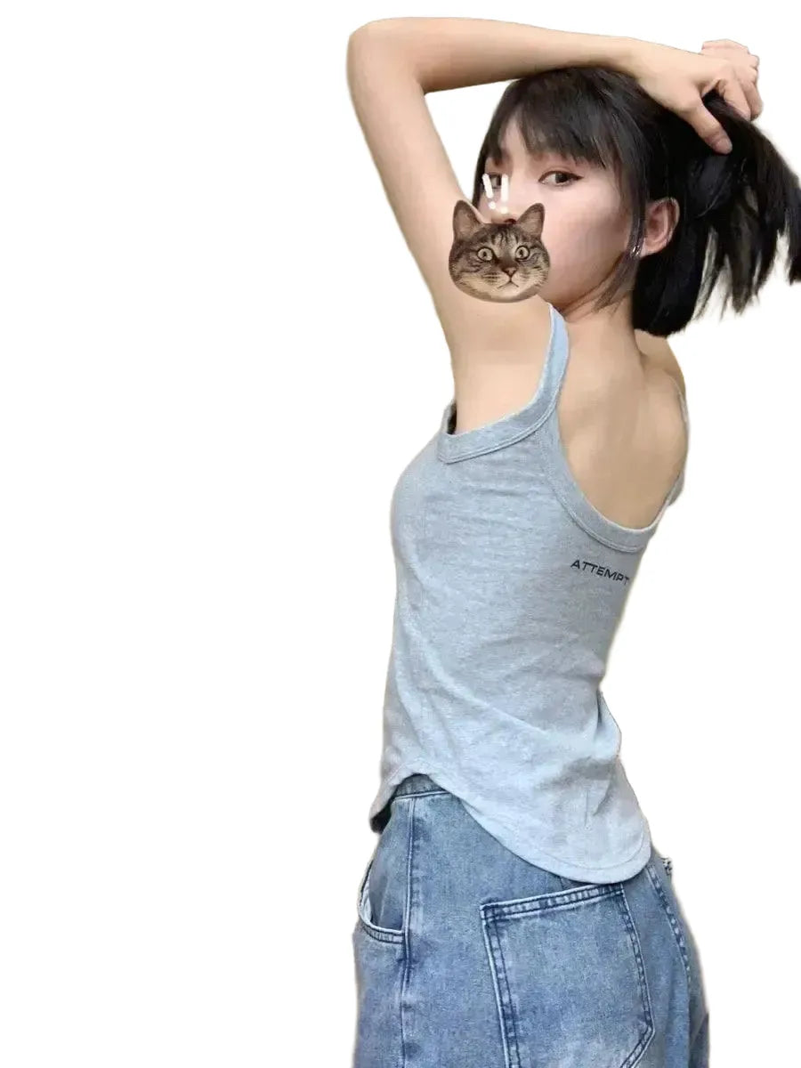 Back Shaping Vest for Women with Padding — Black [-]