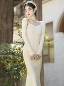 Elegant Fishtail Dress for Formal Events