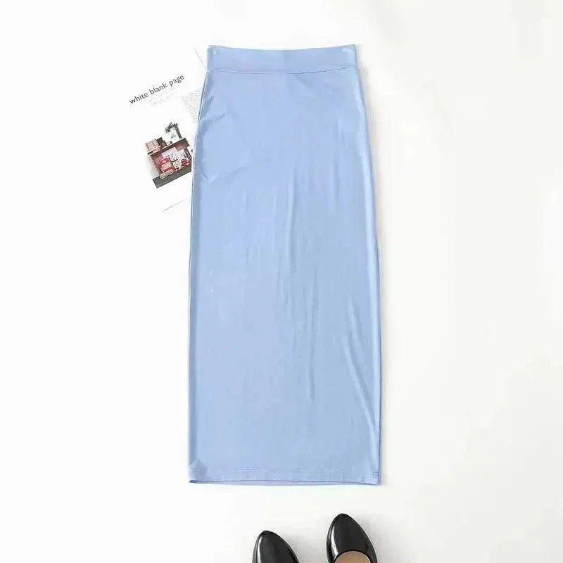 Elegant Modal Pencil Skirt Versatile Summer Staple