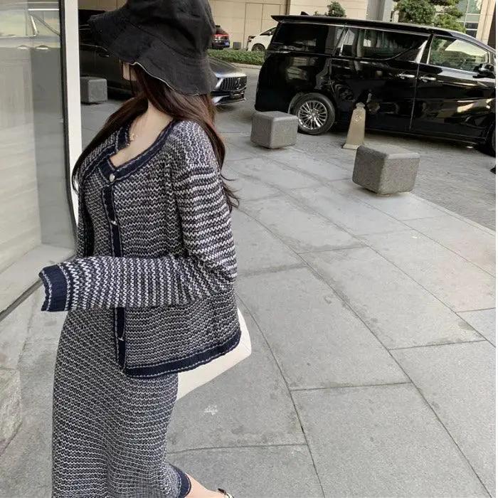 Youthful Vibe Striped Set Elevate Fall Style Fashion