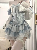 Young Adult Coconut Dopamine Wind Draping Fishbone Fashion