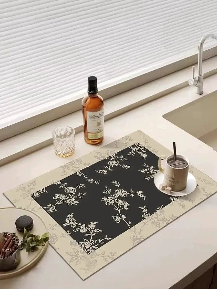 Accessible Luxury Diatom Mud Quick Drying Kitchen Mat