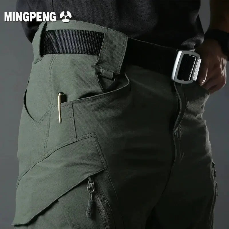 Summer Archon Tactical Trousers Men Slim Quick Dry Pants