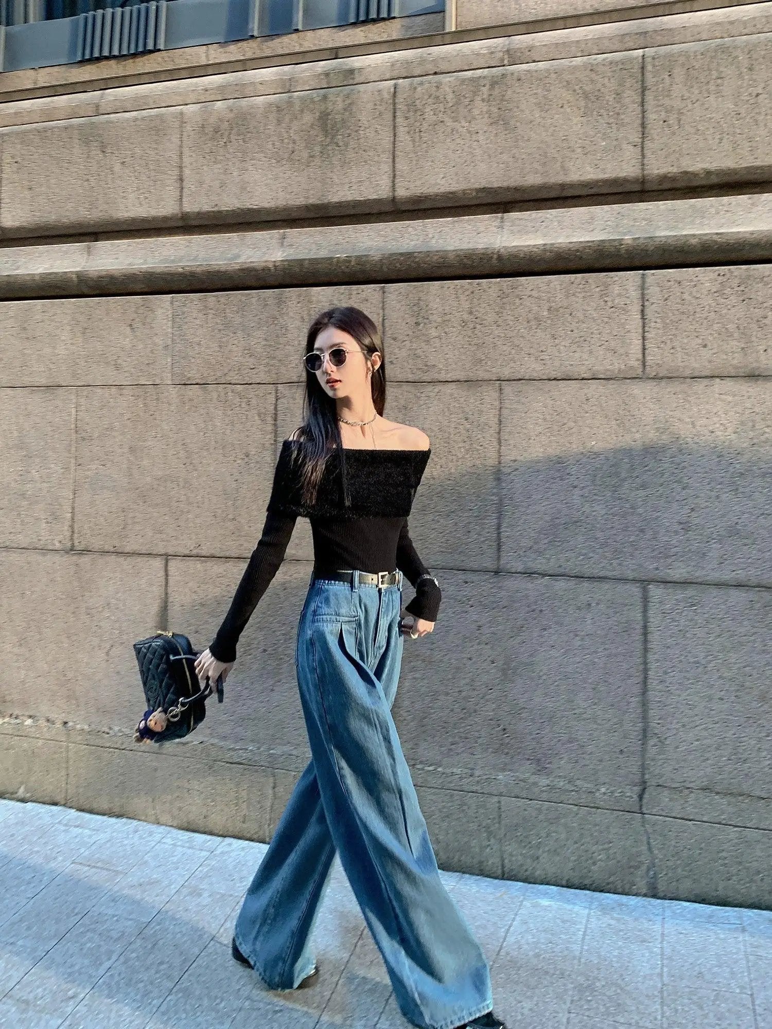 Mulvan Chic Off Shoulder Sweater For Stylish Comfort