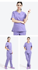 Annuo Elastic Dental Women's Clothing Surgical Gown for Comfort