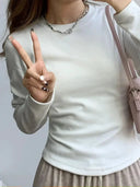 Cozy Winter Apricot Shirt for Commuters