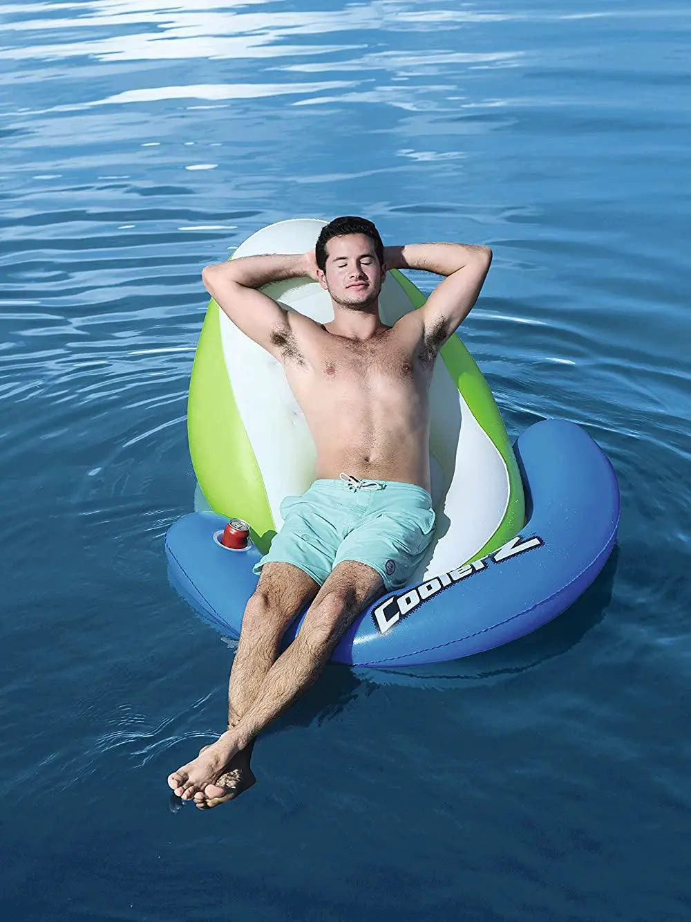 Thickened Double Inflatable Floating Row For Adults And Kids