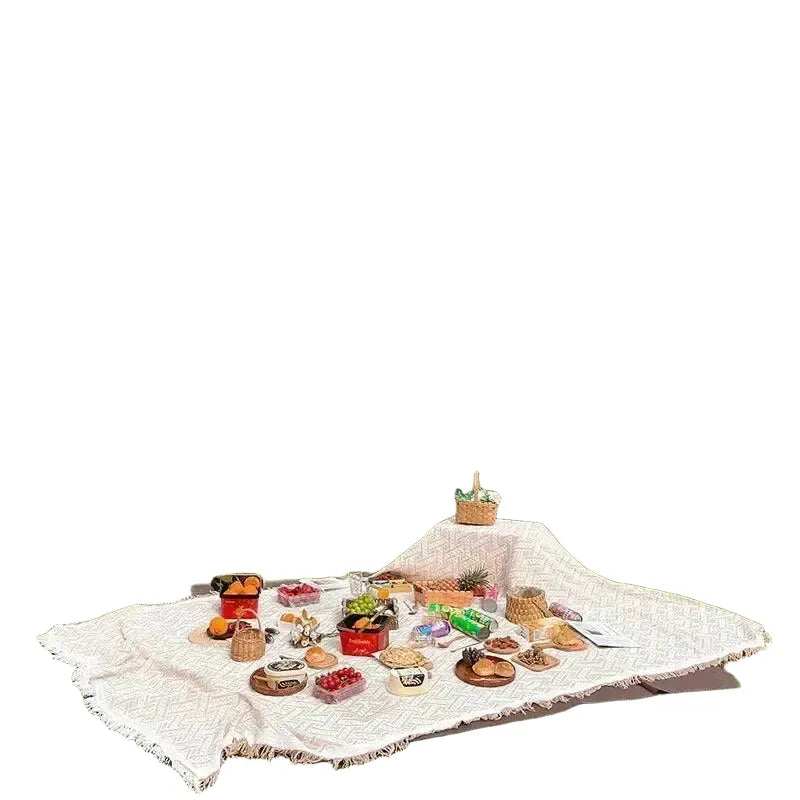 Moisture-Proof Picnic Blanket Outdoors — Brown moisture-proof mat(Brown moisture-proof mat)