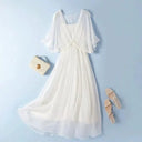 Breathable Silk Dress for Women Summer