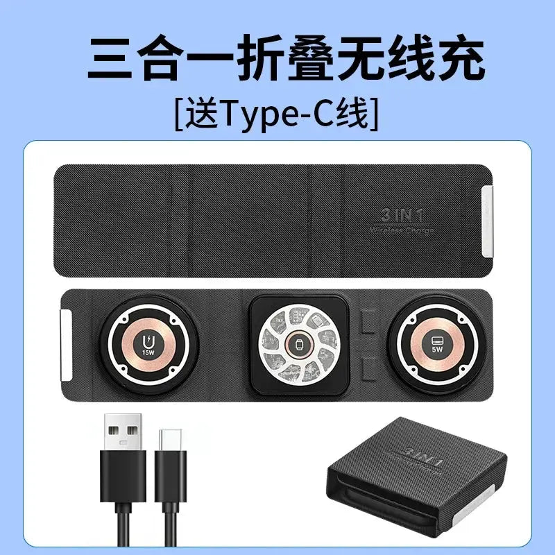Three In One Headset Iphone Fast Charging Apple Accessory