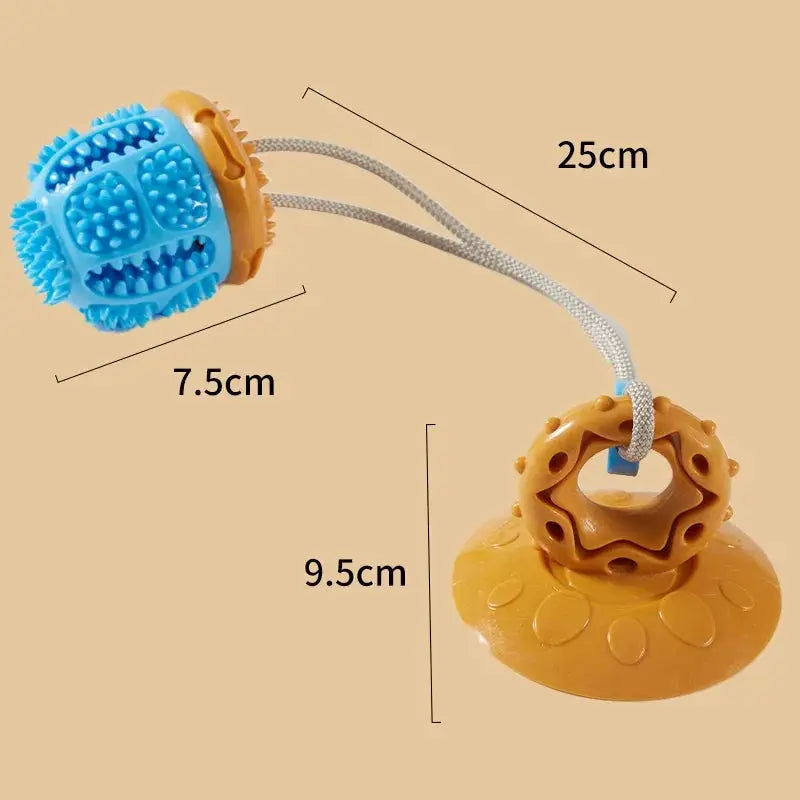Dog Dental Relief Food Feeder for Stuffy Molars Comfort