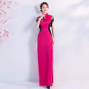 Elegant Retro Cheongsam Modern Twist on Traditional Beauty