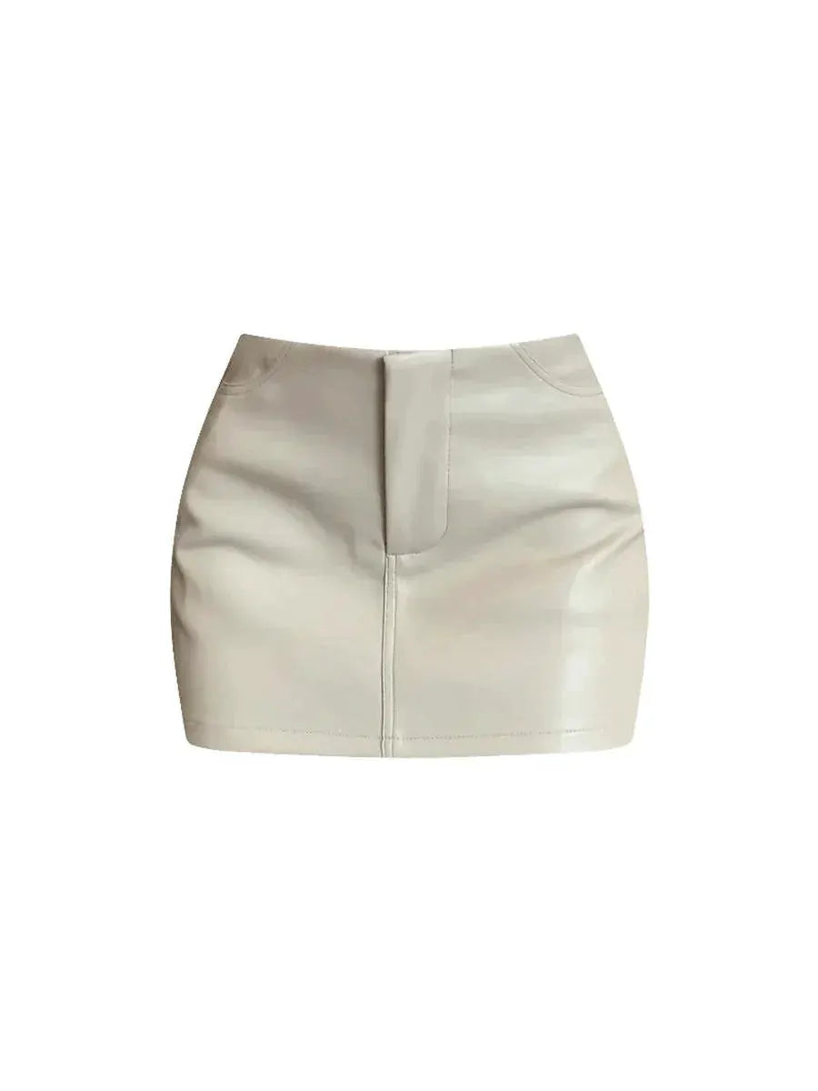 Small Black Sheath Skirt Elegant High Waist Style Essential