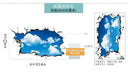 Adds Depth 3D Wall Stickers For Bedroom