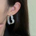 Elegant Heart Wheat Earrings for Women Unique Luxury Design