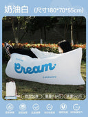 Inflatable Sofa Outdoor Bean Bag Foldable Portable Floatation Bed