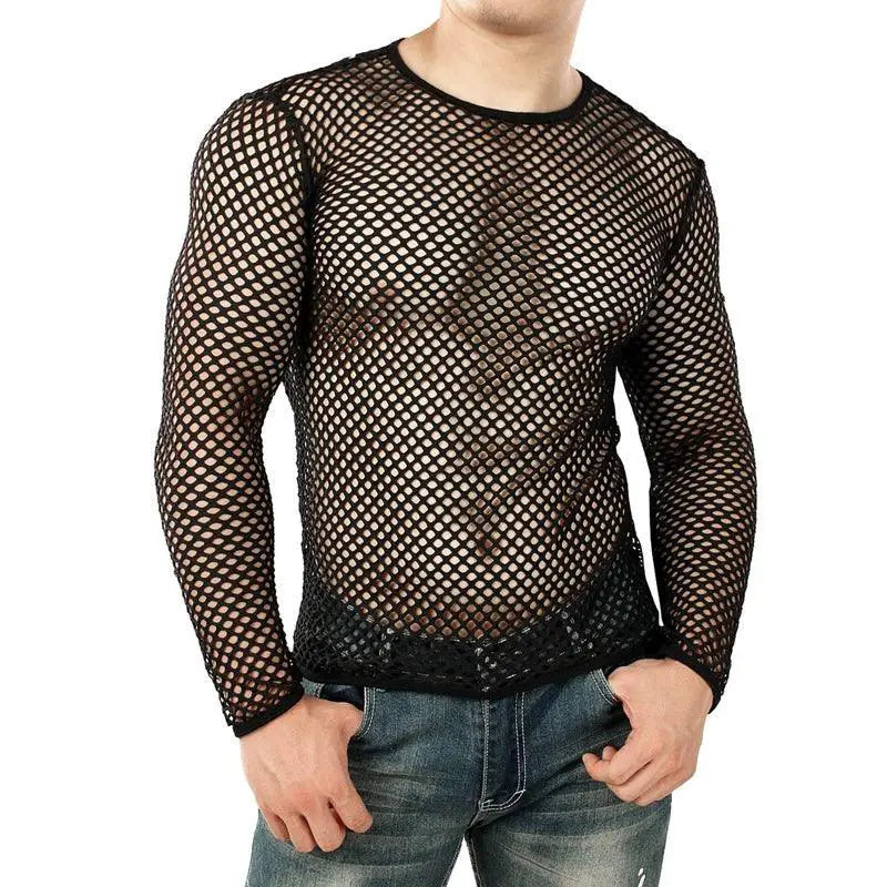 Mesh Cut Out Top Trendy Breathable Fashion Piece For You