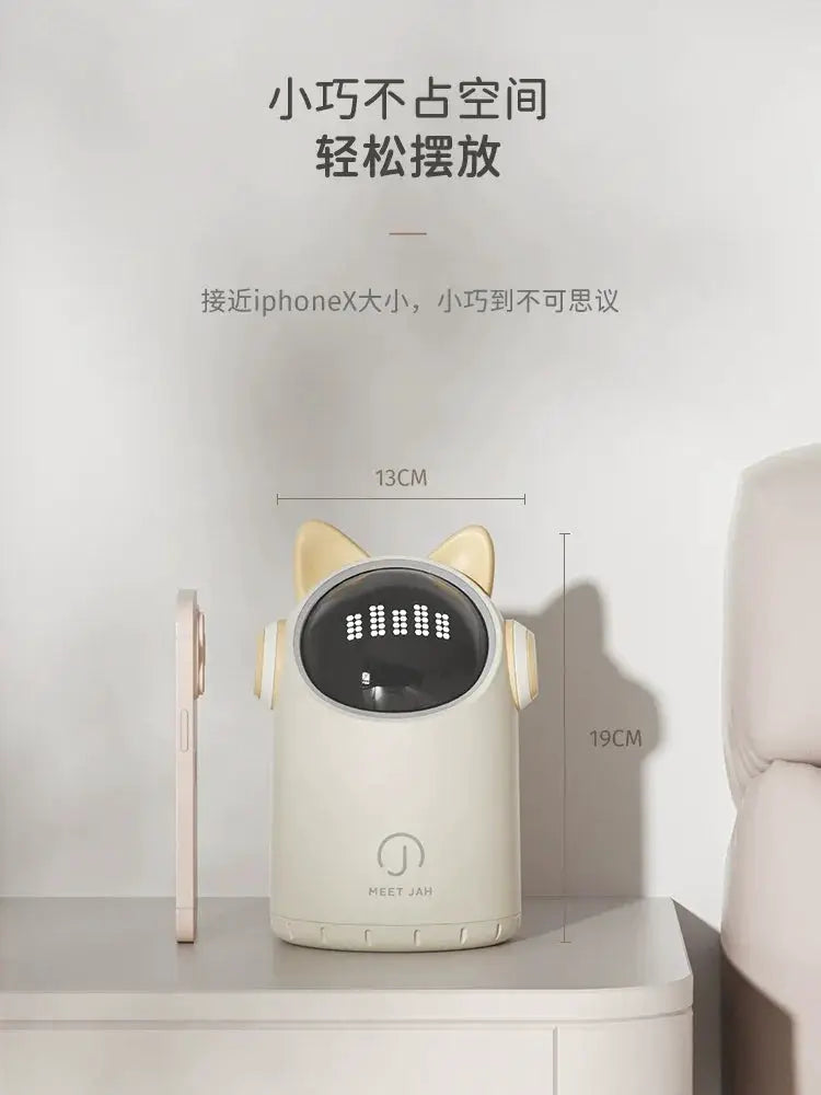 Smart Sensor Desktop Trash Bin Mini Barrel Luxury Hands Free