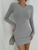 Cozy Brushed Skirt for Women Winter
