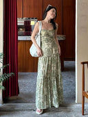 Summer Elegance Graceful French Sling Dress Shop Now