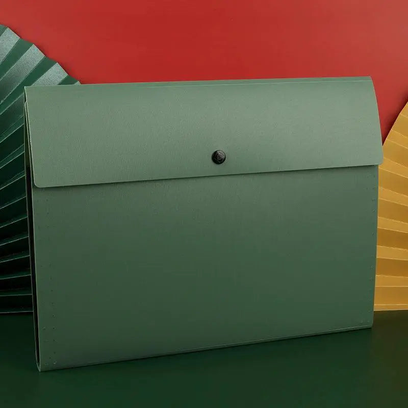 Efficient Folder for Office Docs — Black -8 squares