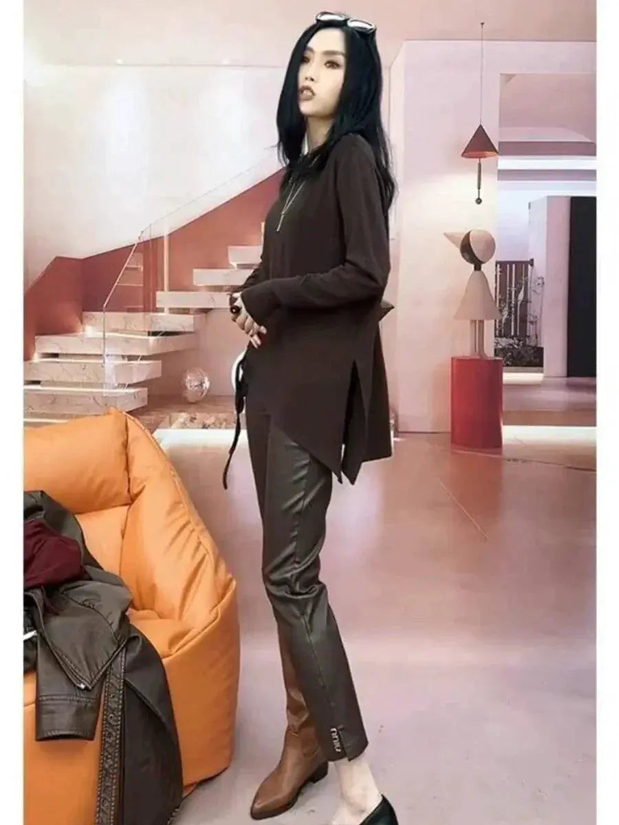 Spring Style Plus Size Asymmetric Tshirt for Fashion Comfort