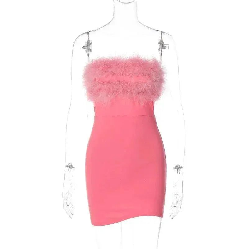 Elegant Sheath Dress With Open Back Design Chic Upgrade
