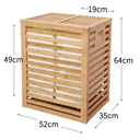 Space Saving Lid Basket for Bedroom