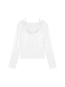 OurLume Elegant Lace Top for Workday
