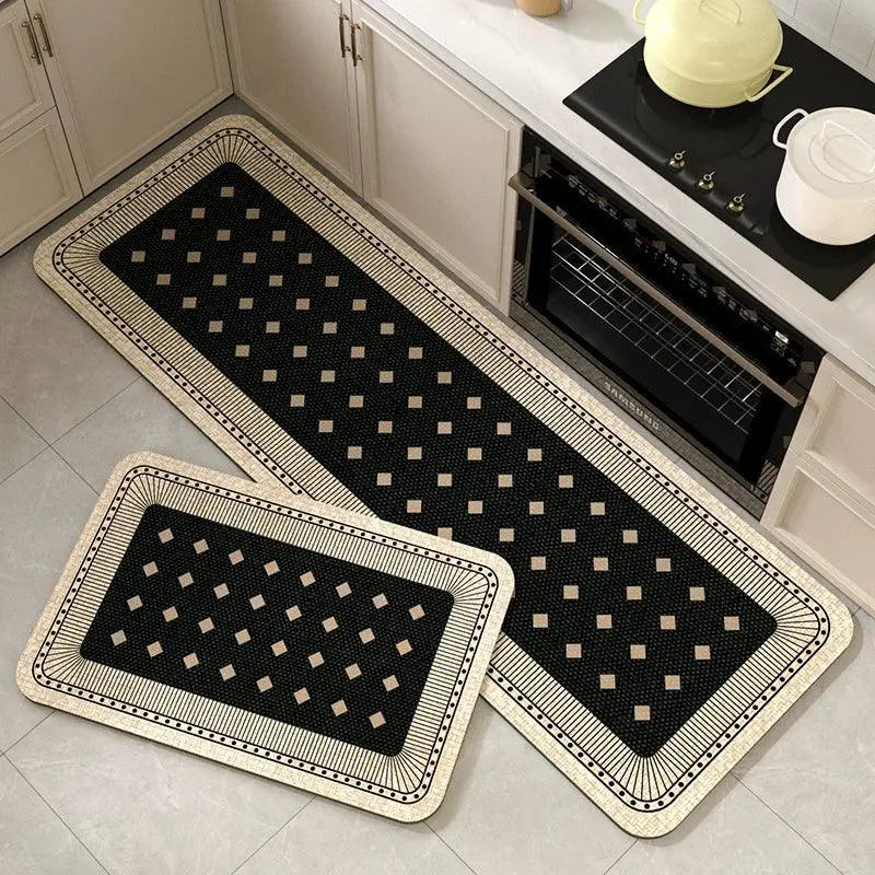 Kitchen Floor Mat Non Slip Oilproof Absorbent Rug Mat