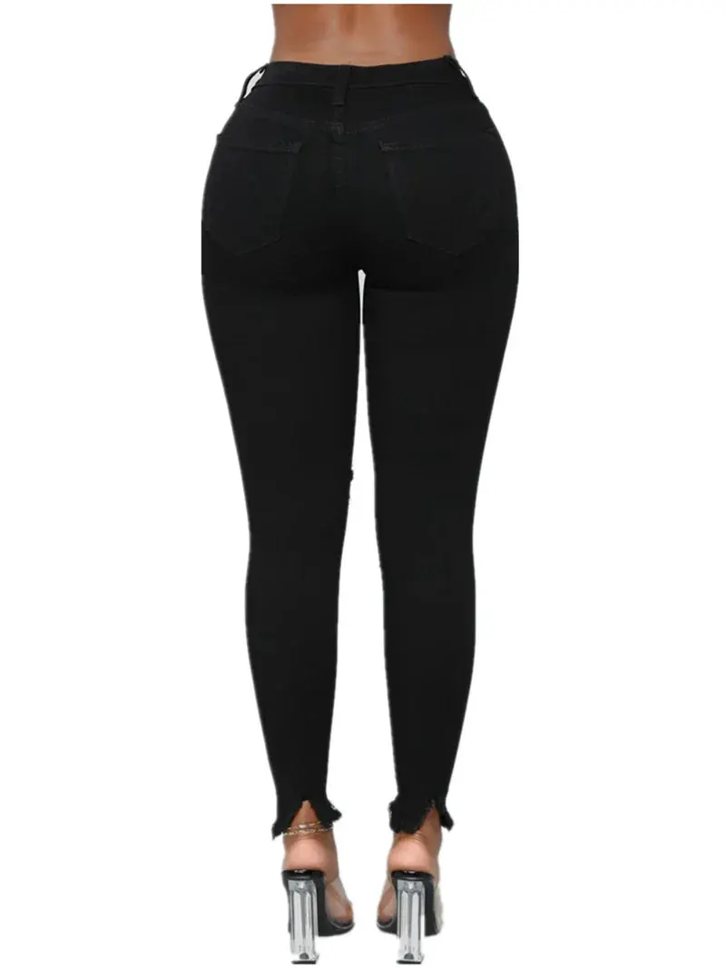 Comfortable Jeans for Women with Elastic — product view 20