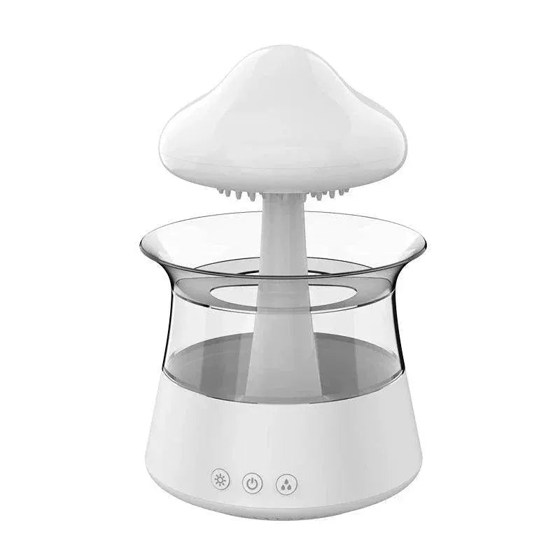 300ml Desktop Humidifier USB Cloud Rain Diffuser Night Light