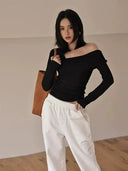 Slim Fit Office Top for Spring Workwear