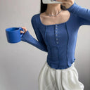 Desire Wind Long Sleeve Shirt for Trendy Women Chic Style