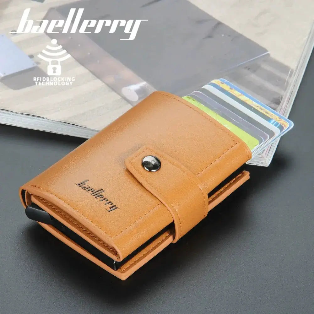 Baellerry European American Metal Card Holder For Men