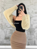 European American Knitted Cardigan Stylish Winter Fashion Choice