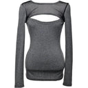 Internet Celebrity Modal Long Sleeve Streetwear T Shirt Sexy