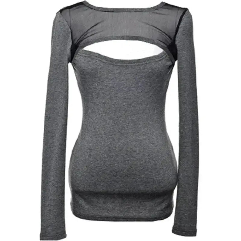 Internet Celebrity Modal Long Sleeve Streetwear T Shirt Sexy