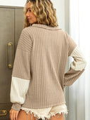 Fall 2024 New Arrival Pullover V-neck Women's Sweater
