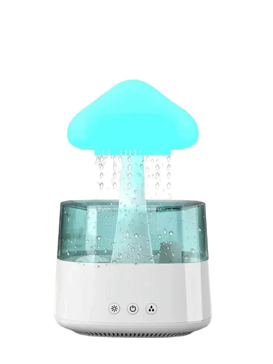 Night Light Humidifier for Relaxation — White(Can switch 7 colors)