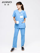 Annuo Elastic Dental Women's Clothing Surgical Gown for Comfort