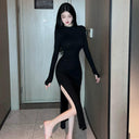 Seductive High-Slit Dress for Empowered Modern Women