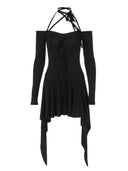 Gusty Pure Desire Sexy Asymmetrical Halterneck Dress Sale