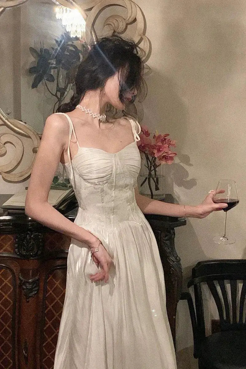 Shimmering Slip Dress For Elegant Wedding And Party Attire