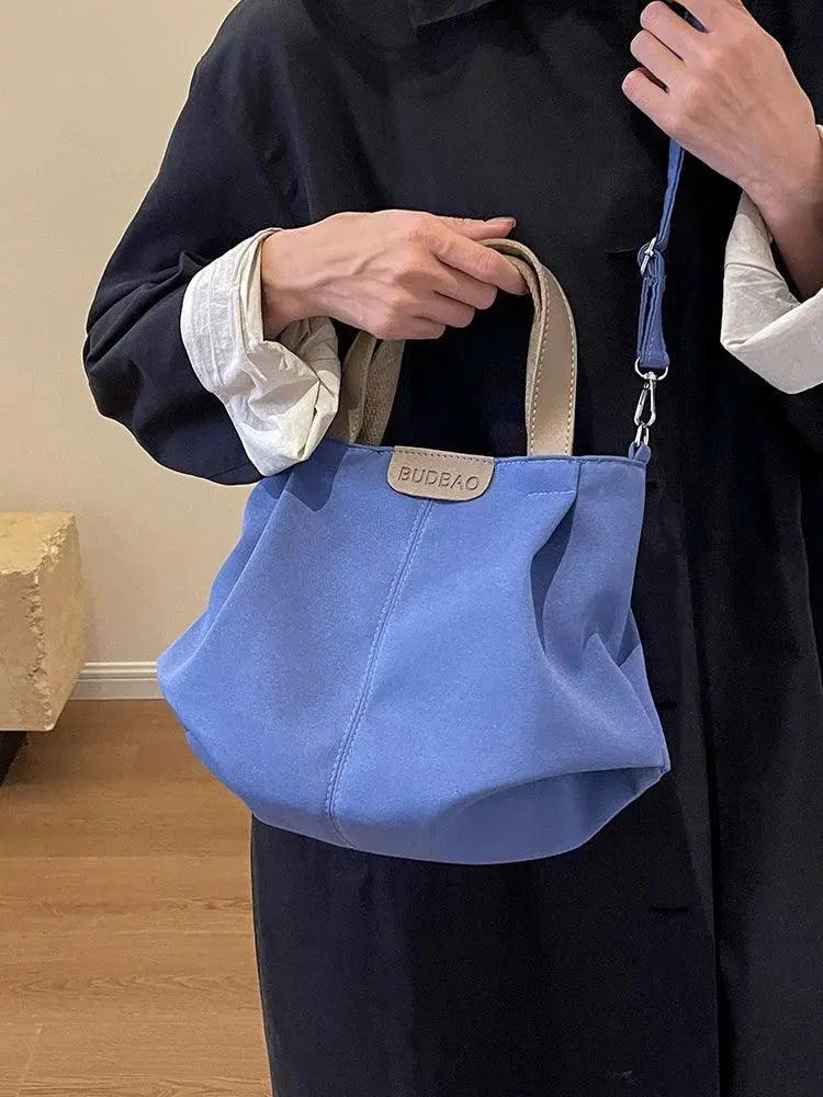 Large Canvas Tote Bag Stylish Japan Korea Trend For Women