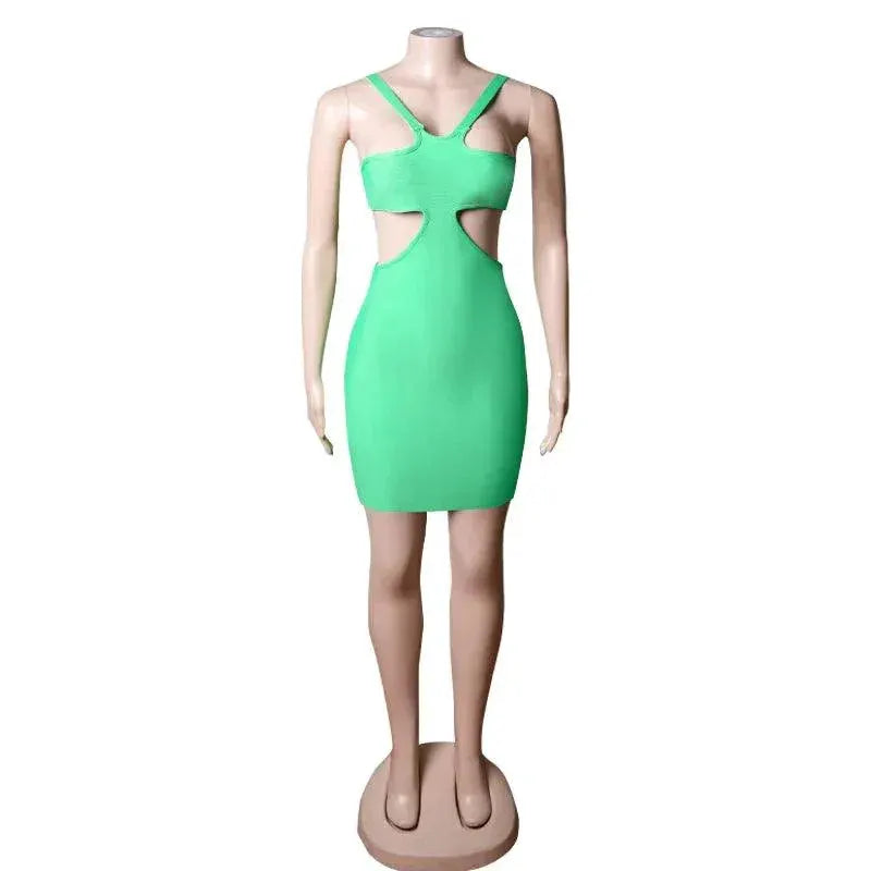 Luxurious Bandage Dress Gown Statement Piece For Glam Nights
