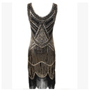 Shimmering Sequin Tassel Dress Versatile Glamorous Delight