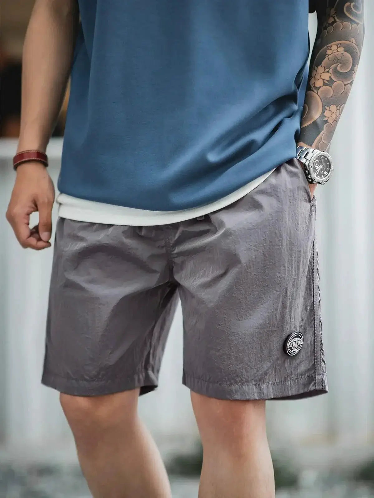 Madeng Mountain Adventure Outdoor Pants Ruched Texture Style