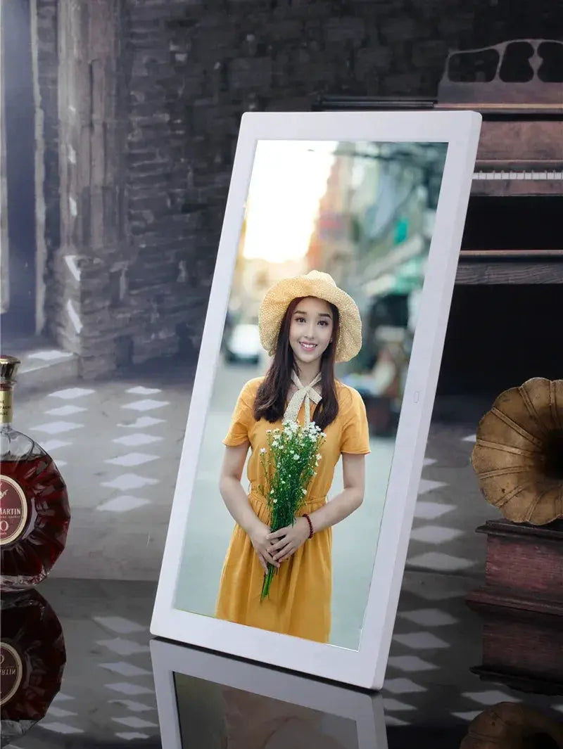 Yunzhixing Digital Photo Frame HD Ultra Thin Wall Hanging