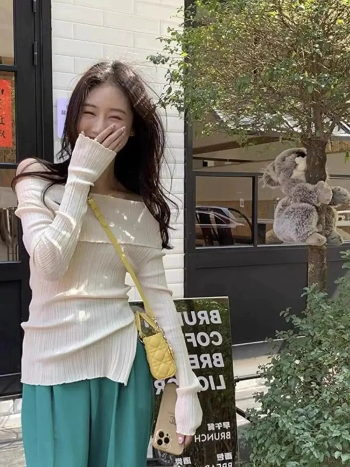 Elegant Off Shoulder Blouse Versatile Style For Women